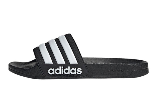 Adilette Shower Slides Men's :Core Black | Cloud White