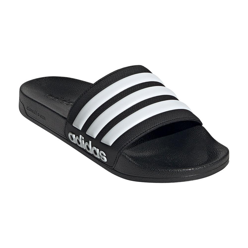 Adilette Shower Slides Men's :Core Black | Cloud White