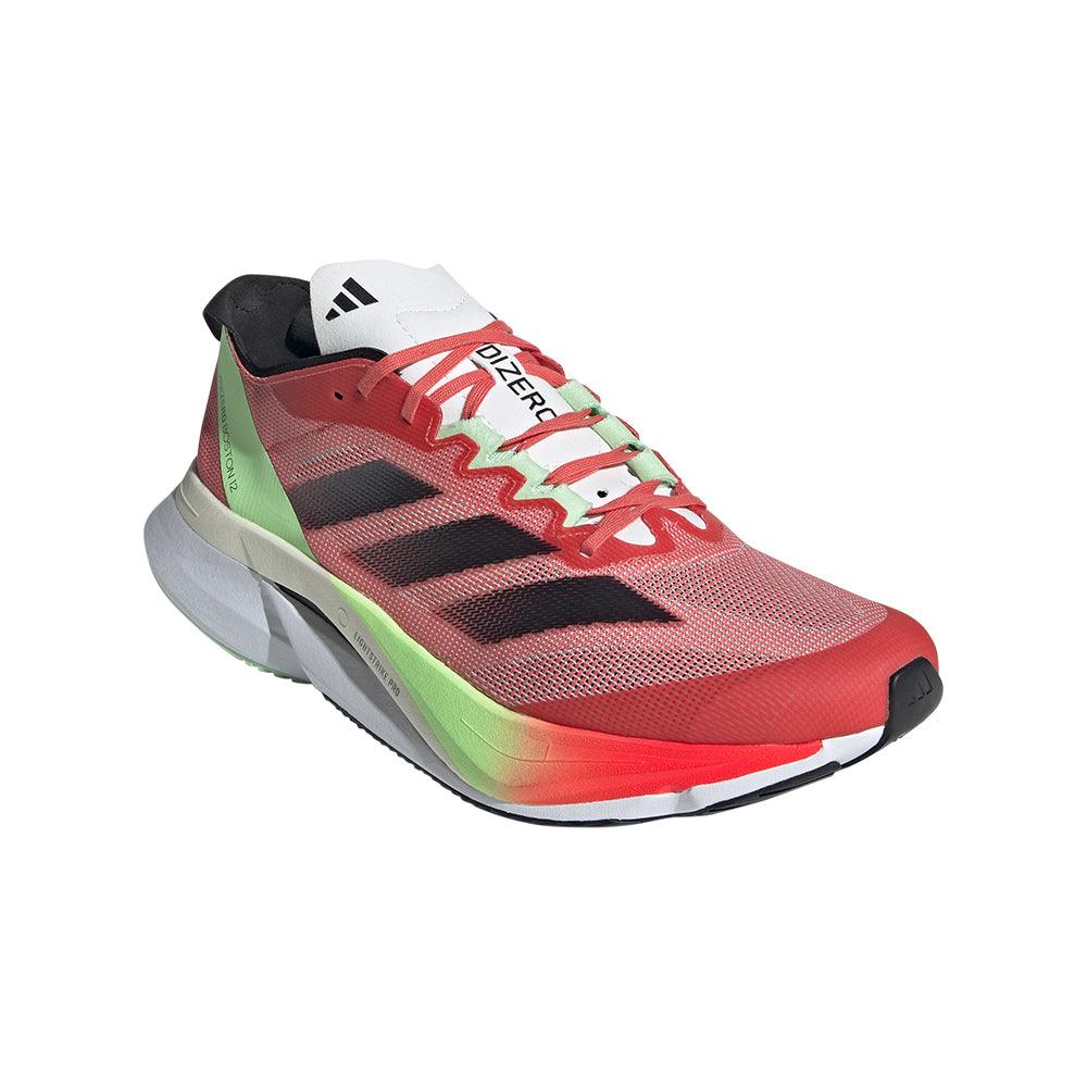 Adizero Boston 12 Men's :Preloved Scarlet | Aurora Met