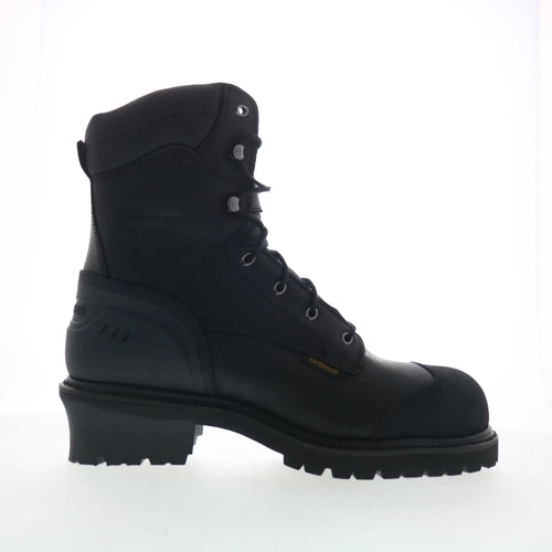 Chippewa Aldarion WP Composite Toe Logger Mens Black Work & Safety Boots