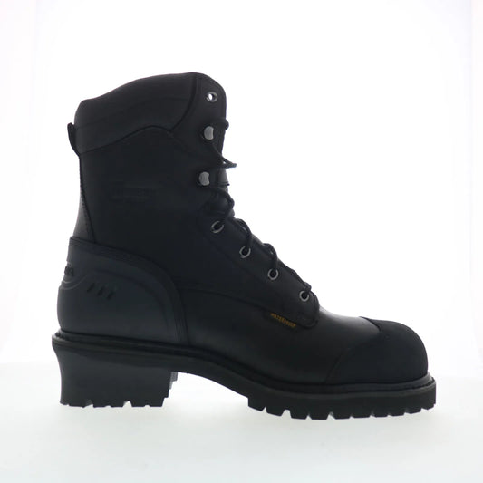 Chippewa Aldarion WP Composite Toe Logger Mens Black Work & Safety Boots