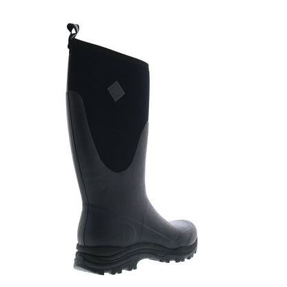 Original Muck Arctic Outpost AOT000 Mens Black Leather Pull On Winter Boots