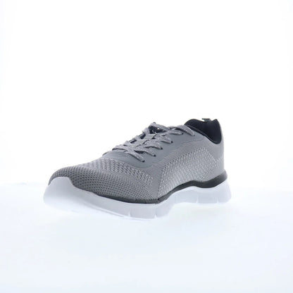 Avia Avi-Dive AA50075MN Mens Gray Mesh Lace Up Athletic Running Shoes