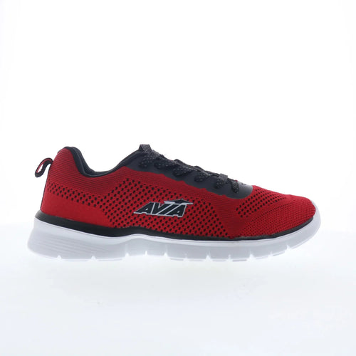 Avia Avi-Dive AA50075MRB Mens Red Mesh Lace Up Athletic Running Shoes