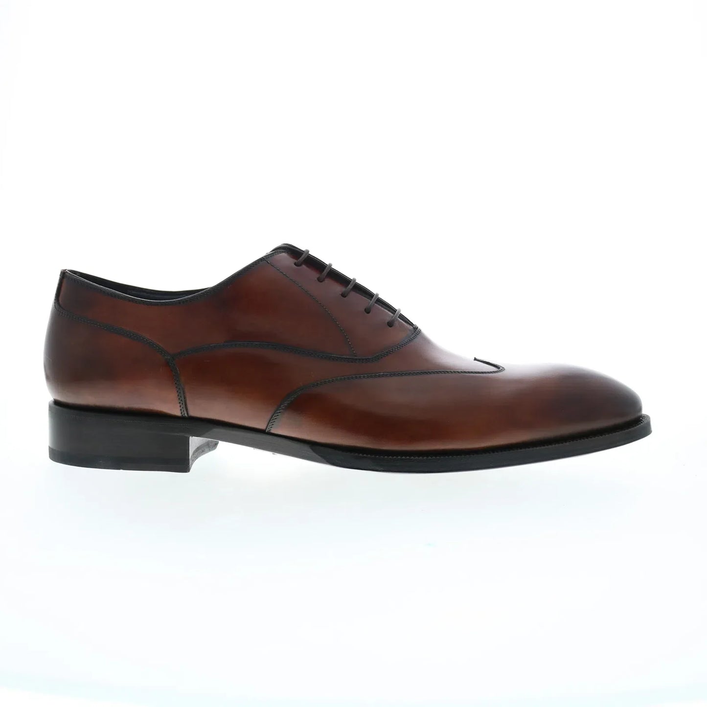 Di Bianco SBP932 Mens Brown Oxfords & Lace Ups Wingtip & Brogue Shoes