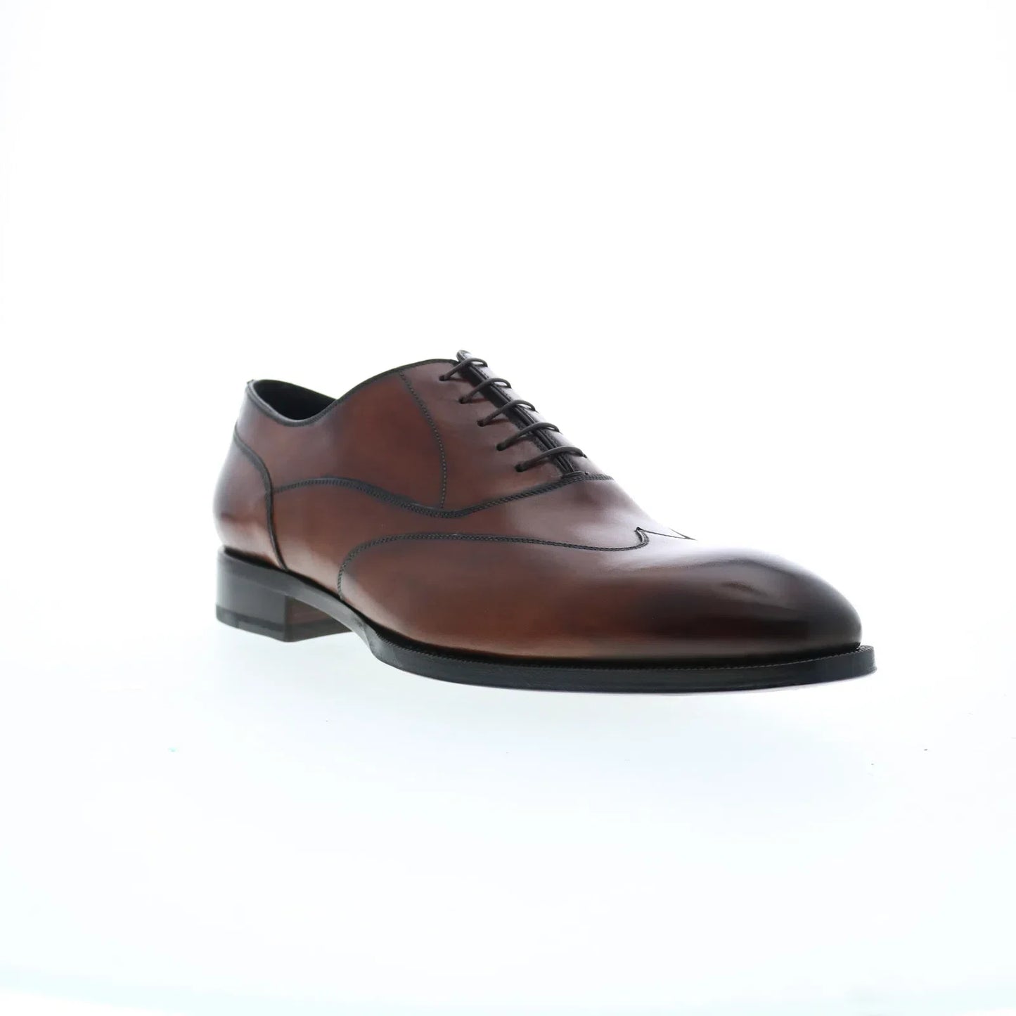 Di Bianco SBP932 Mens Brown Oxfords & Lace Ups Wingtip & Brogue Shoes