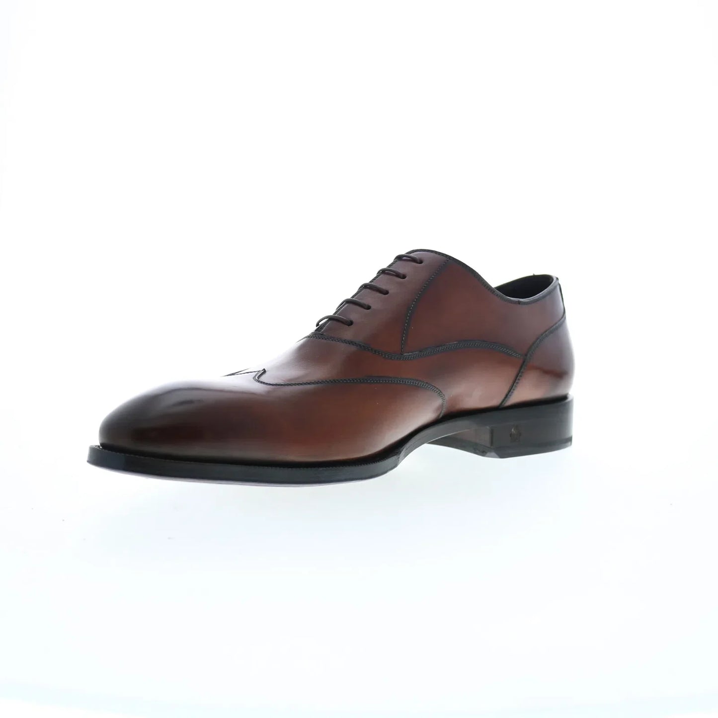Di Bianco SBP932 Mens Brown Oxfords & Lace Ups Wingtip & Brogue Shoes