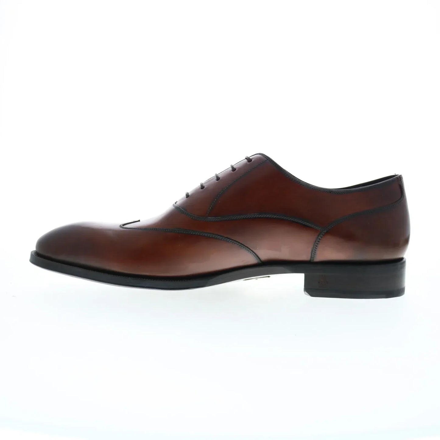Di Bianco SBP932 Mens Brown Oxfords & Lace Ups Wingtip & Brogue Shoes