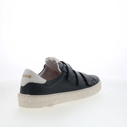 Pajar Barro 75219 Mens Black Leather Strap Lifestyle Sneakers Shoes