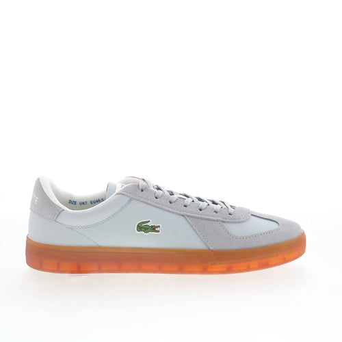 Lacoste Baseshot Pro 126 1 SMA Mens Gray Suede Lifestyle Sneakers Shoes
