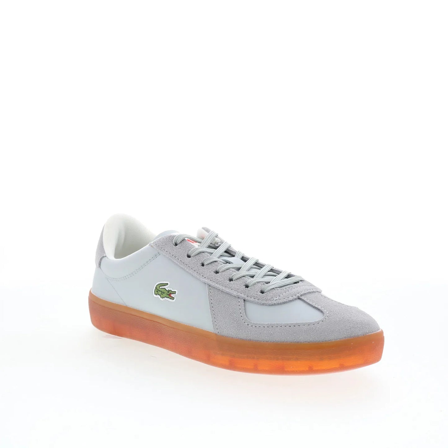 Lacoste Baseshot Pro 126 1 SMA Mens Gray Suede Lifestyle Sneakers Shoes