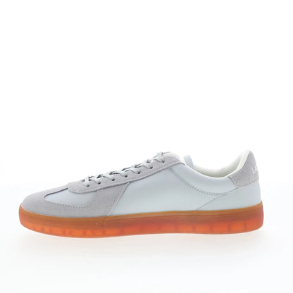 Lacoste Baseshot Pro 126 1 SMA Mens Gray Suede Lifestyle Sneakers Shoes