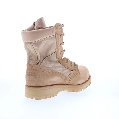 Belleville Steel Toe Hot Weather Made In USA Mens Brown Wide Tactical Boots