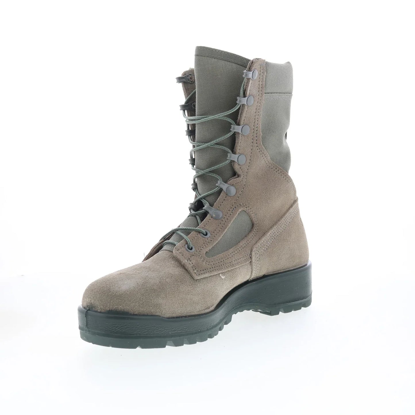 Belleville Hot Weather Steel Toe Made In USA Mens Gray Wide Tactical Boots