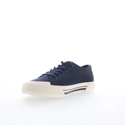 Ben Sherman Belfast BSMBELFT-4608 Mens Blue Canvas Lifestyle Sneakers Shoes
