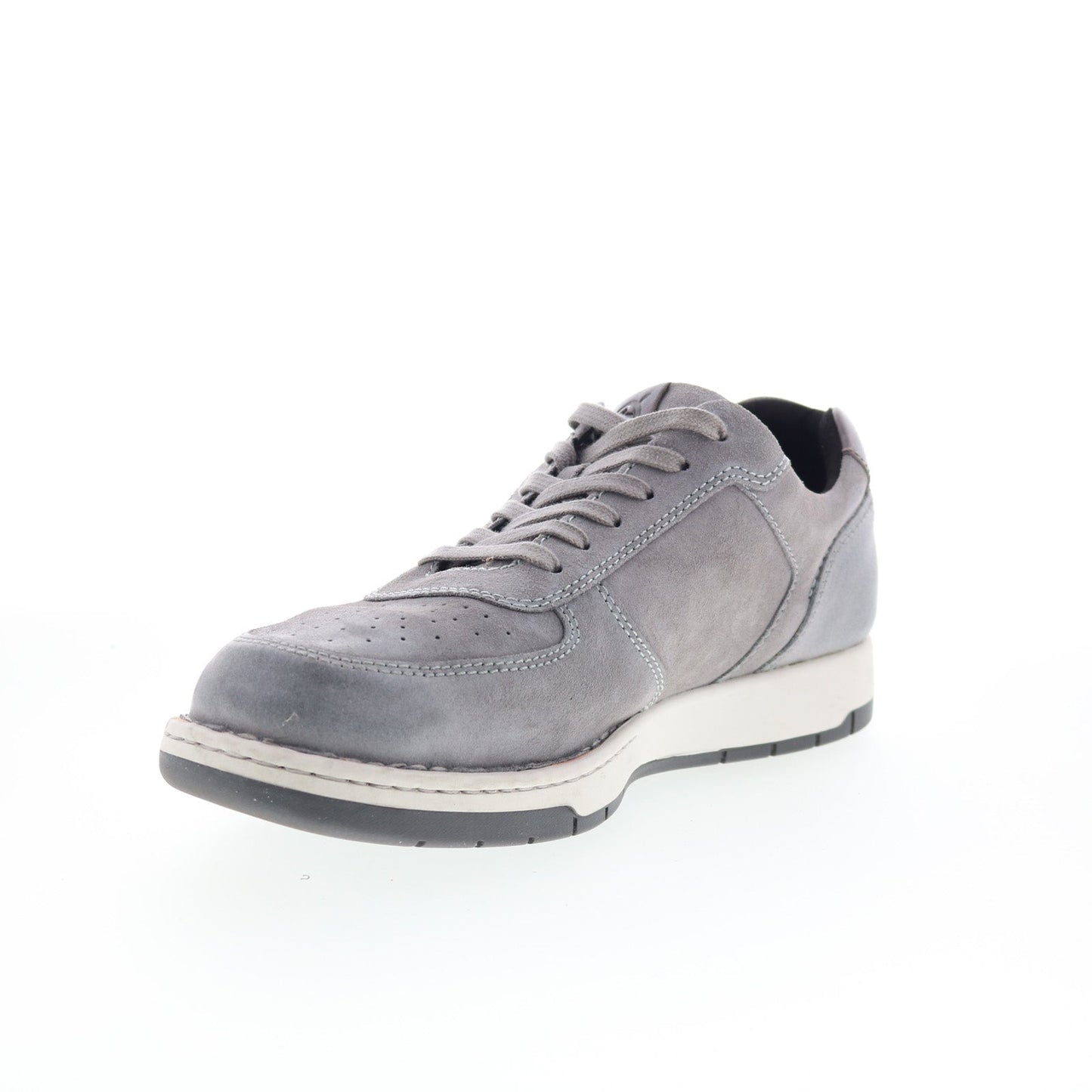 Born Captain BM0018960 Mens Gray Suede Lace Up Lifestyle Sneakers Shoes