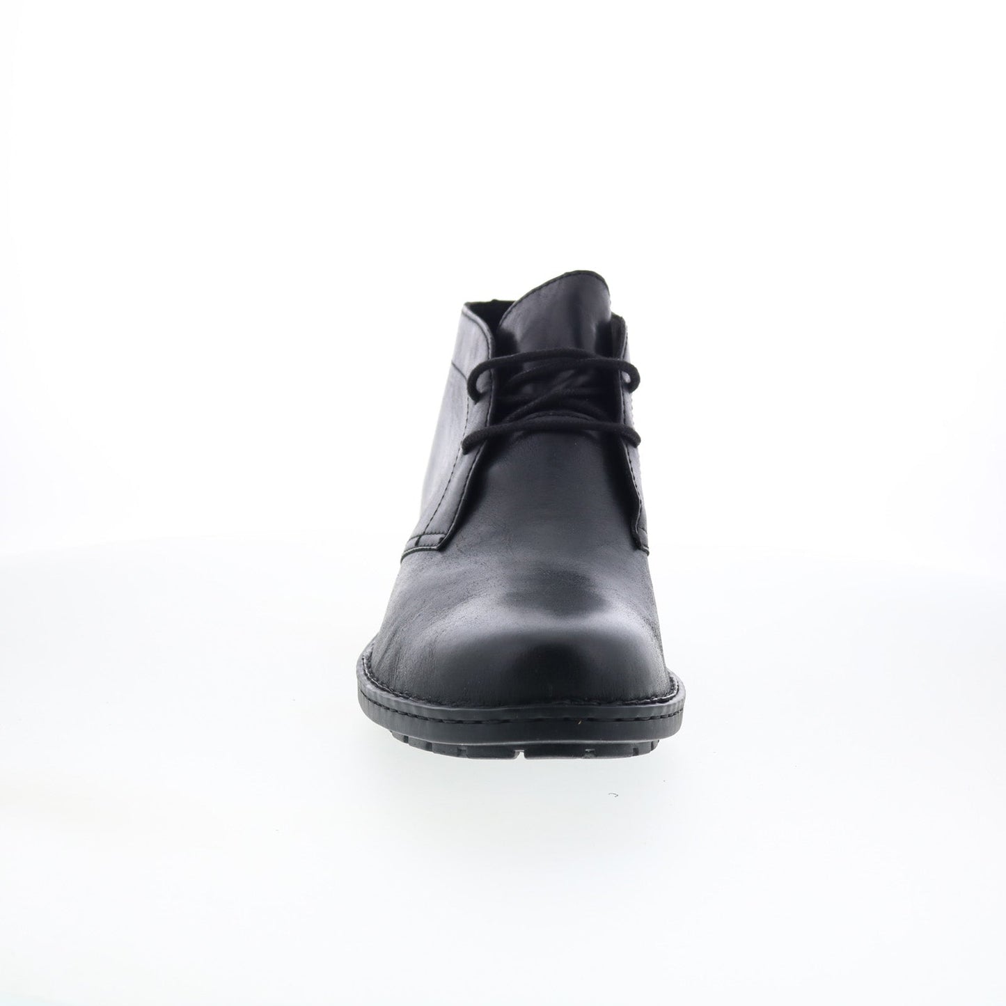 Born Lincoln BM0019503 Mens Black Leather Lace Up Chukkas Boots