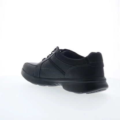 Clarks Bradley Walk 26153332 Mens Black Wide Oxfords & Lace Ups Casual Shoes