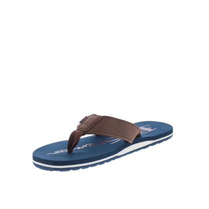 Ben Sherman Crosswell BSMCROSSV-4953 Mens Blue Flip-Flops Sandals Shoes