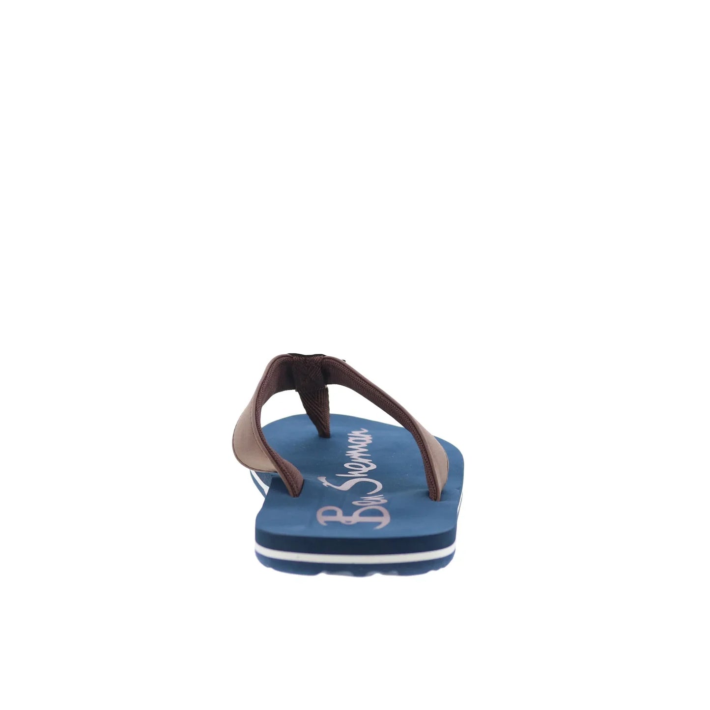 Ben Sherman Crosswell BSMCROSSV-4953 Mens Blue Flip-Flops Sandals Shoes