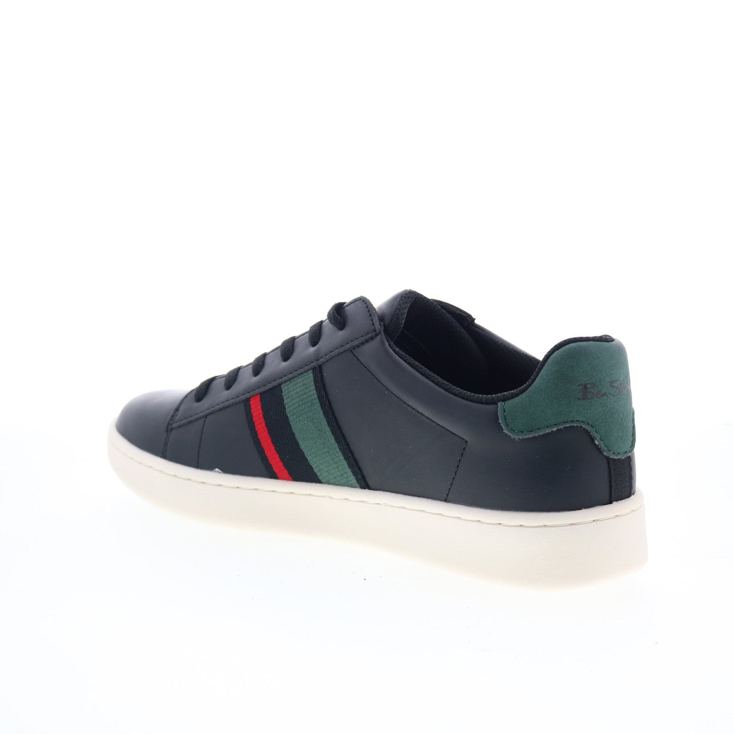 Ben Sherman Hampton Stripe BSMHAMPSV-0944 Mens Black Lifestyle Sneakers Shoes