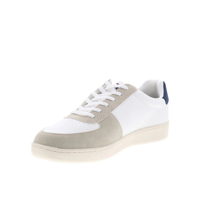 Ben Sherman Hyde BSMHYDV-1646 Mens White Lace Up Lifestyle Sneakers Shoes