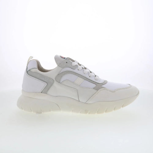 Pajar Cam PDPAS00027.01 Mens White Leather Lace Up Lifestyle Sneakers Shoes