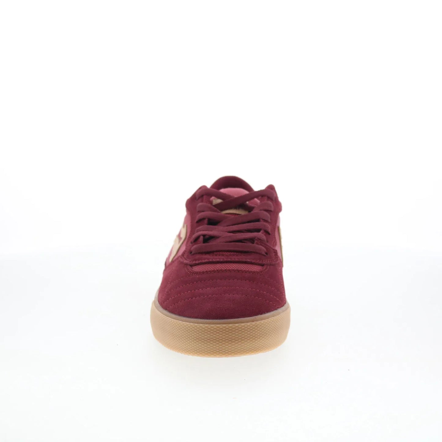 Lakai Cambridge Mens Red Suede Lace Up Skate Inspired Sneakers Shoes