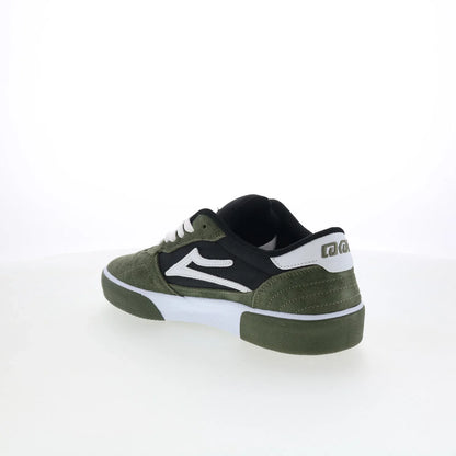 Lakai Cambridge Mens Green Suede Lace Up Skate Inspired Sneakers Shoes