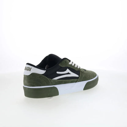 Lakai Cambridge Mens Green Suede Lace Up Skate Inspired Sneakers Shoes