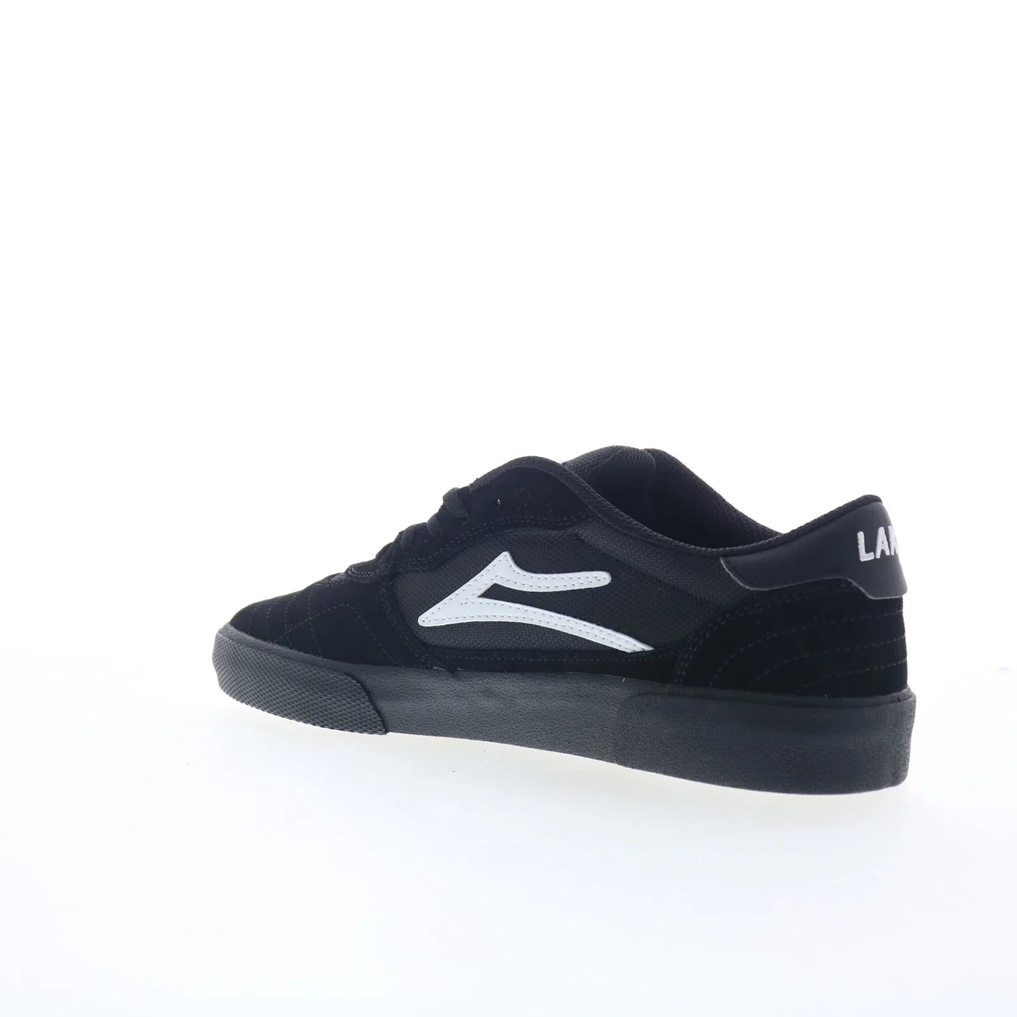 Lakai Cambridge Mens Black Suede Lace Up Skate Inspired Sneakers Shoes