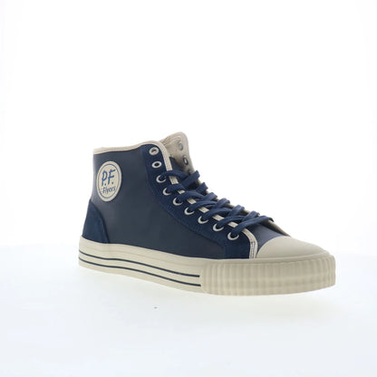 PF Flyers Center HI Vintage C25HC1NA Mens Blue Lifestyle Sneakers Shoes