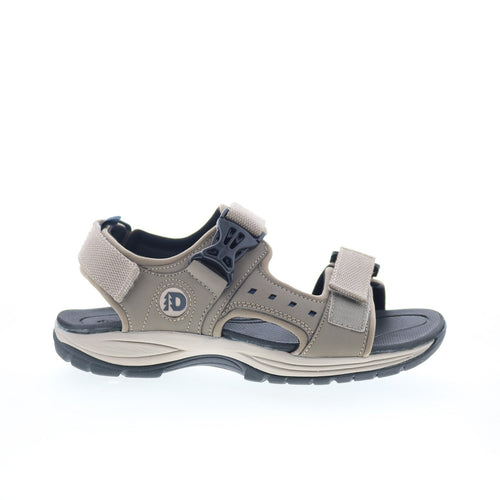 Dunham Nolan Water Friendly Mens Brown Extra Wide 4E Sport Sandals Shoes