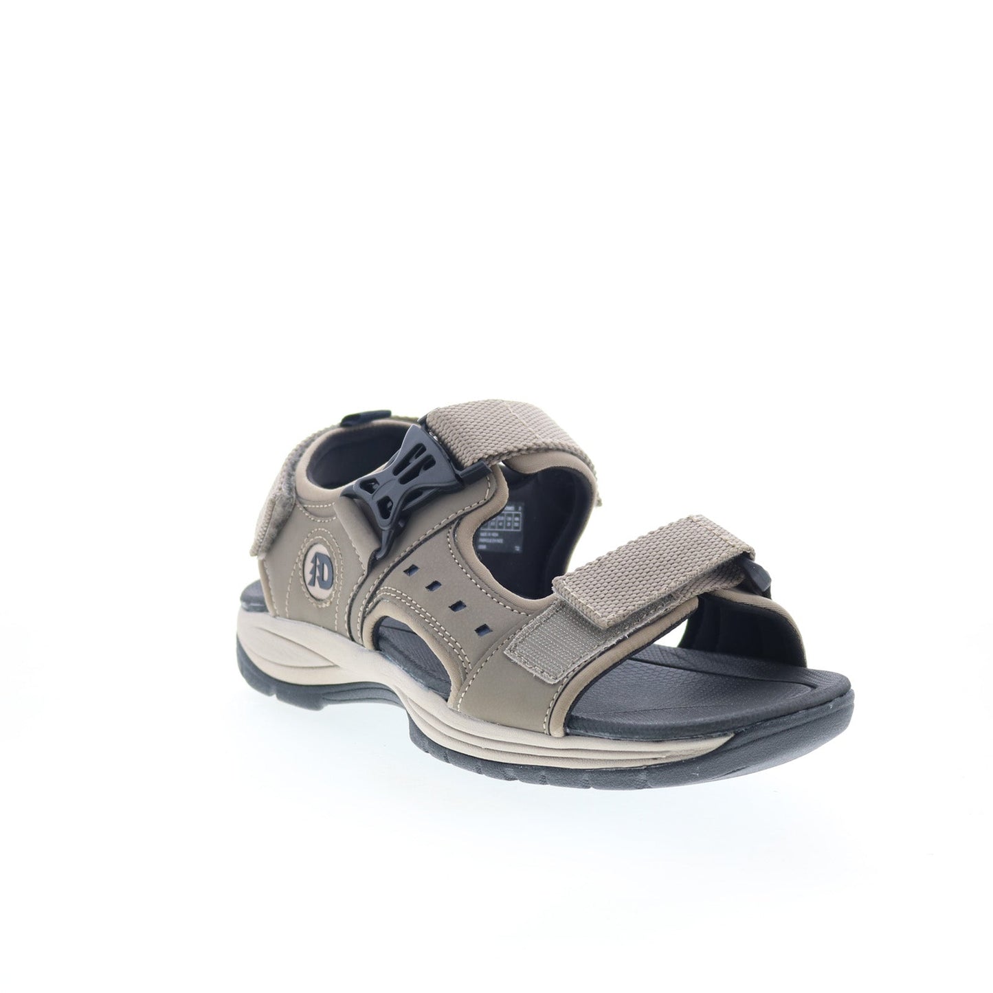 Dunham Nolan Water Friendly Mens Brown Extra Wide 4E Sport Sandals Shoes