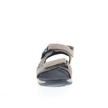 Dunham Nolan Water Friendly Mens Brown Extra Wide 4E Sport Sandals Shoes