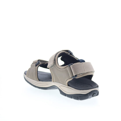Dunham Nolan Water Friendly Mens Brown Extra Wide 4E Sport Sandals Shoes