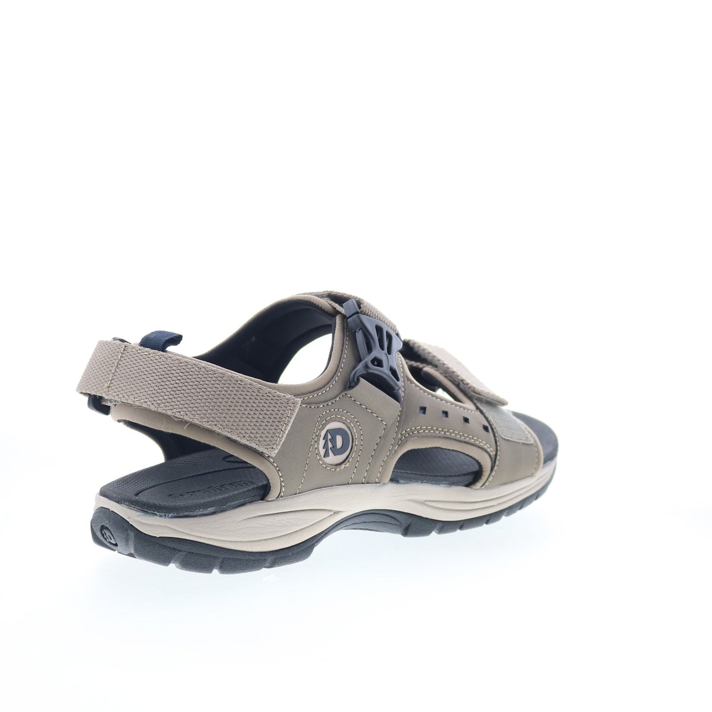 Dunham Nolan Water Friendly Mens Brown Extra Wide 4E Sport Sandals Shoes