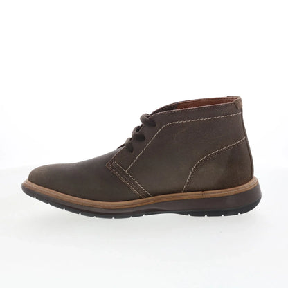 Clarks Chantry Mid 26167709 Mens Gray Leather Lace Up Chukkas Boots