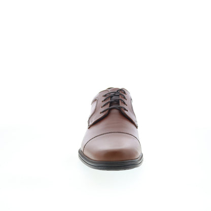 Rockport Taylor Cap Toe CI1053 Mens Brown Oxfords & Lace Ups Cap Toe Shoes