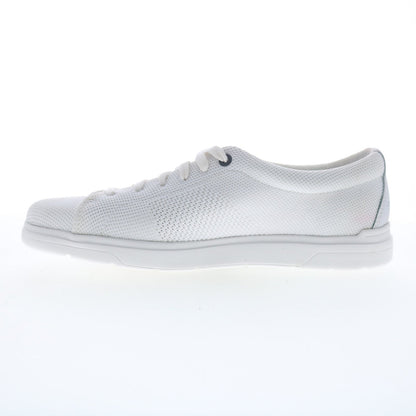 Rockport Total Motion Lite Mesh Lace Up Mens White Lifestyle Sneakers Shoes