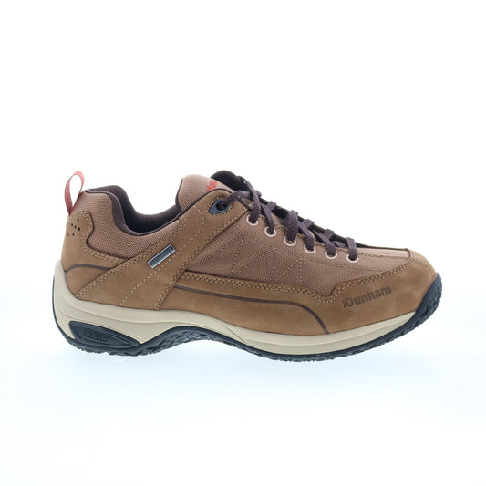 Dunham Cloud Plus WP Lace Up Trekker Mens Brown Wide Athletic Hiking Shoes
