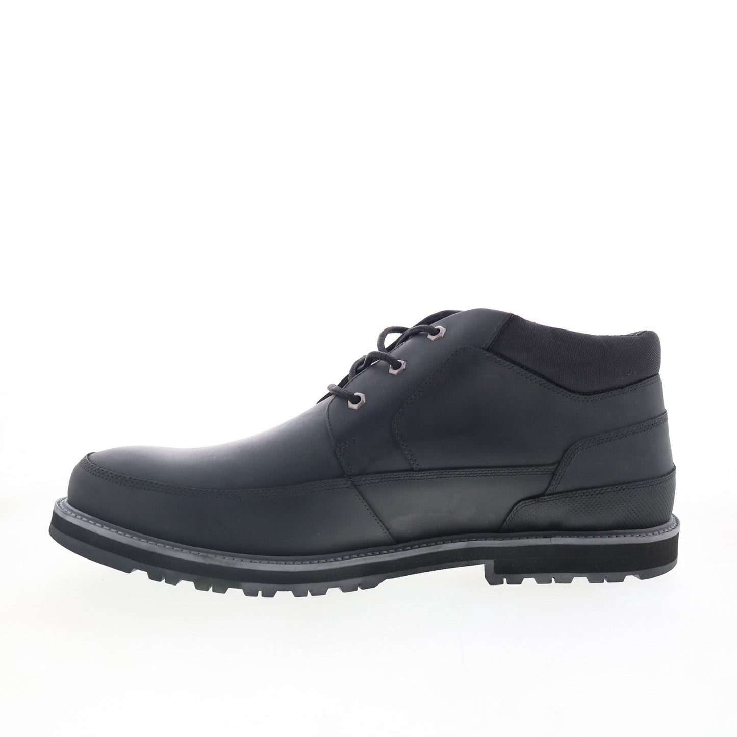 Dunham Byrne Mudguard WP Chukka CJ0852 Mens Black Extra Wide 4E Chukkas Boots