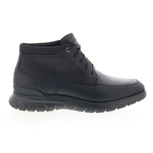 Rockport Total Motion Sport Apron CJ0915 Mens Black Wide Chukkas Boots