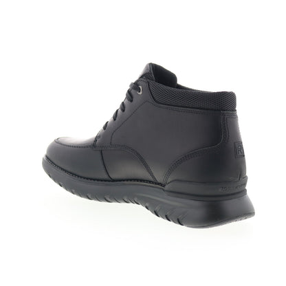 Rockport Total Motion Sport Apron CJ0915 Mens Black Wide Chukkas Boots