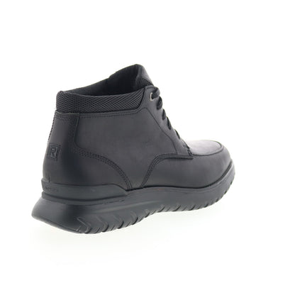 Rockport Total Motion Sport Apron CJ0915 Mens Black Wide Chukkas Boots