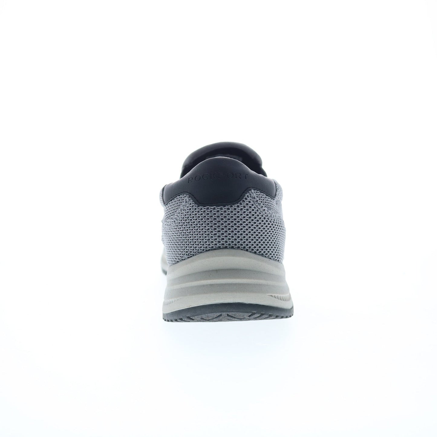 Rockport Fulton Slip On CJ1660 Mens Gray Canvas Lifestyle Sneakers Shoes