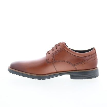 Rockport Next Gen Plain Toe Mens Brown Oxfords & Lace Ups Plain Toe Shoes