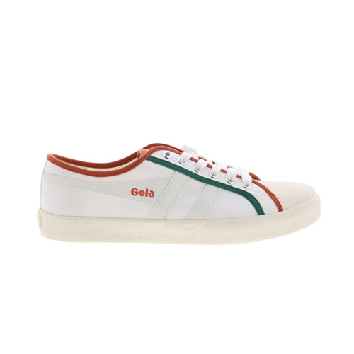 Gola Coaster Smash CLB353 Womens Beige Canvas Lifestyle Sneakers Shoes
