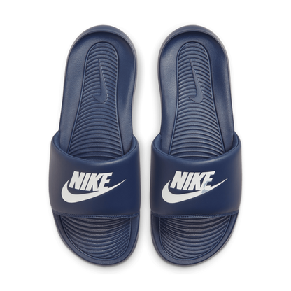 Victori One Slides Men's :Midnight Navy | White
