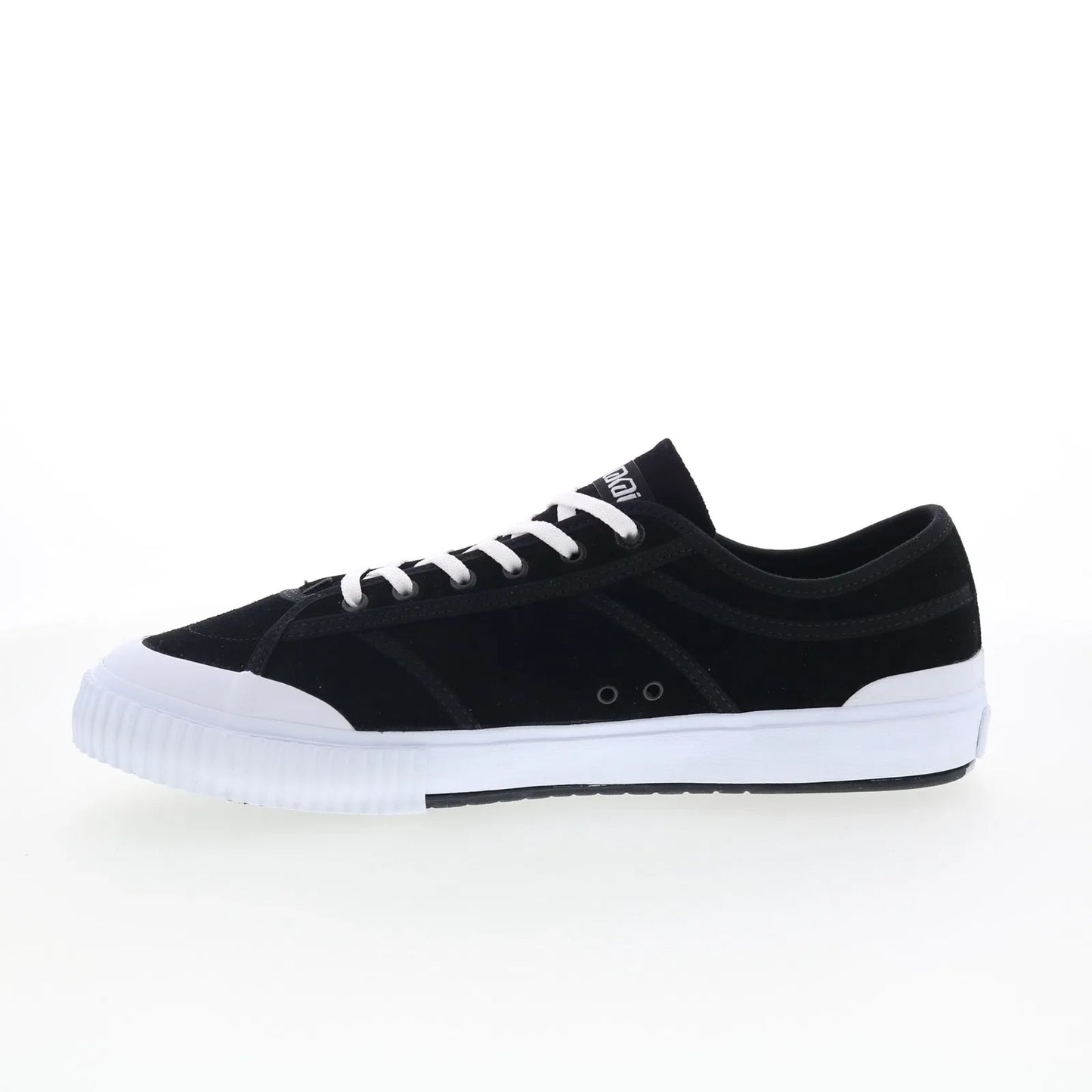 Lakai Conrad Elite Mens Black Suede Lace Up Skate Inspired Sneakers Shoes